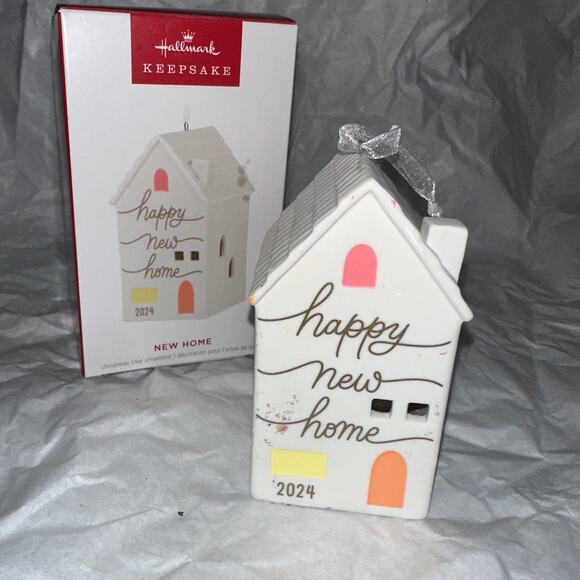Hallmark Other - Hallmark Keepsake 2024 Happy New Home Christmas Tree Ornament - Pre-loved, Used